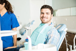 dental patient smiling